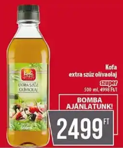Coop Kofa extra szűz olívaolaj ajánlat