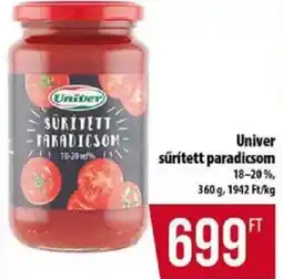 Coop Univer sűrített paradicsom ajánlat
