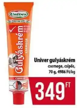 Coop Univer gulyáskrém ajánlat