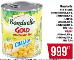 Coop Bonduelle Gold morzsolt ajánlat
