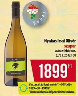Coop Nyakas Irsai Olivér ajánlat