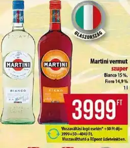Coop Martini vermut ajánlat