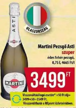 Coop Martini Pezsgő Asti ajánlat