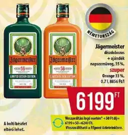 Coop Jägermeister ajánlat