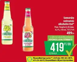 Coop Somersby szénsavas alkoholos ital ajánlat