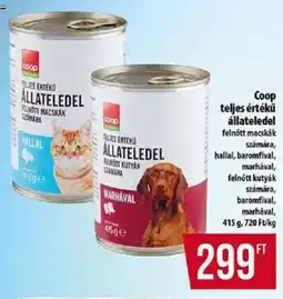 Coop Coop teljes értékű állateledel ajánlat