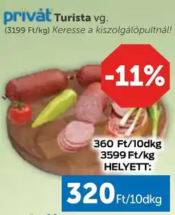 PRIVÁT Privȧt Turista ajánlat