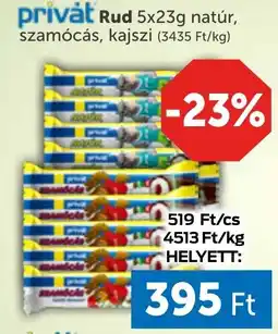 PRIVÁT Privȧt Rud ajánlat