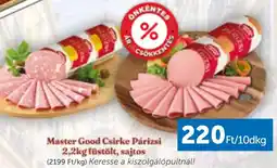 PRIVÁT Master Good Csirke Párizsi ajánlat