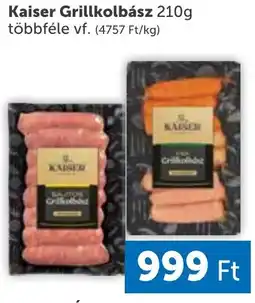 PRIVÁT Kaiser Grillkolbász ajánlat