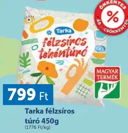 PRIVÁT Tarka félzsíros túró ajánlat