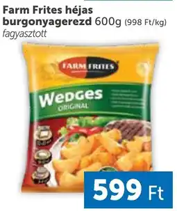 PRIVÁT Farm Frites héjas burgonyagerezd ajánlat