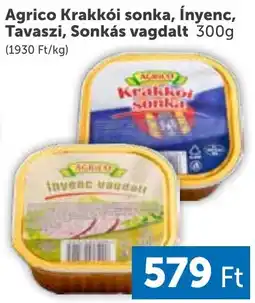 PRIVÁT Agrico Krakkói sonka, Ínyenc, Tavaszi, Sonkás vagdalt ajánlat