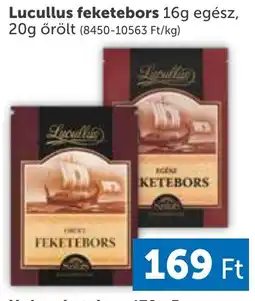 PRIVÁT Lucullus feketebors ajánlat