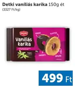 PRIVÁT Detki vaníliás karika ajánlat