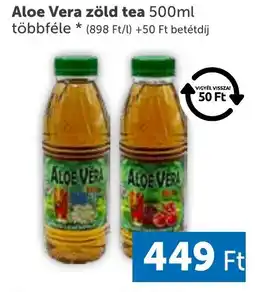 PRIVÁT Aloe Vera zöld tea ajánlat