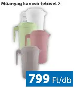 PRIVÁT Műanyag kancsó tetővel ajánlat