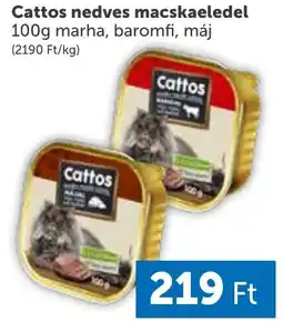 PRIVÁT Cattos nedves macskaeledel ajánlat