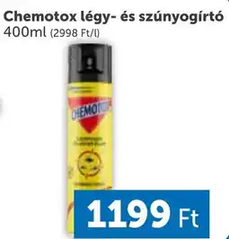 PRIVÁT Chemotox légy- és szúnyogírtó ajánlat