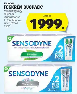 ALDI Sensodyne fogkrém duopack ajánlat