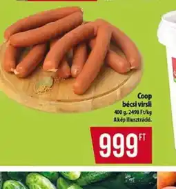 Coop Coop bécsi virsli ajánlat