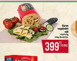Coop Baron nagylyukú sajt ajánlat