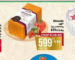 Coop Mimmolle sajt ajánlat