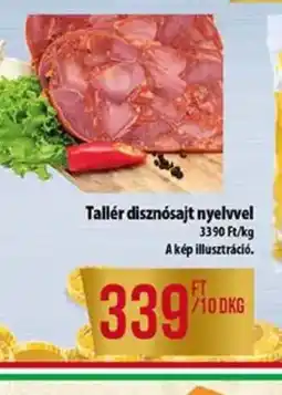 Coop Tallér disznsajt nyelvvel ajánlat