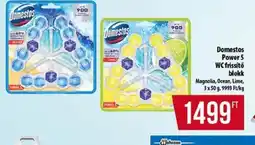 Coop Domestos Power 5 WC frissítő blokk ajánlat