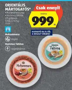 ALDI Orientális Mártogatós ajánlat