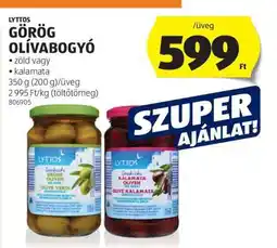 ALDI LYTTOS GÖRÖG OLÍVABOGYÓ ajánlat