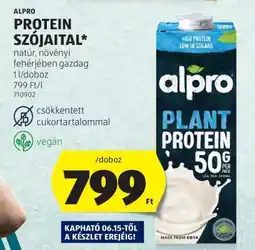 ALDI Alpro Protein Szójaital ajánlat