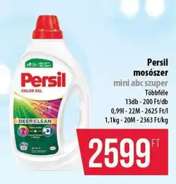 Coop Persil mosószer mini abc szuper ajánlat