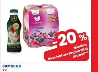 Interspar Real Nature joghurtital ajánlat