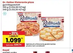 Interspar Dr. Oetker Ristorante pizza ajánlat