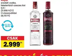 Interspar Royal eredeti vodka ajánlat