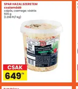 Interspar Spar Hazai Szeretem csalamádé ajánlat