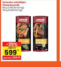 Interspar Izmester szrfejes fűszerkeverék ajánlat