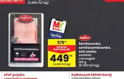 Interspar Regnum Sertéssonka, sertéscombsonka, sült sonka ajánlat