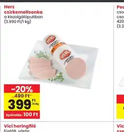 Interspar Herz csirkemellsonka ajánlat