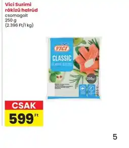 Interspar Vici Surimi rákízű halrúd ajánlat
