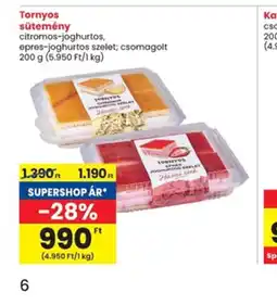 Interspar Tornyos sütemény ajánlat