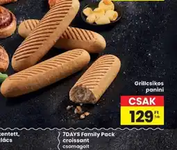 Interspar Grillcsíkos panini ajánlat