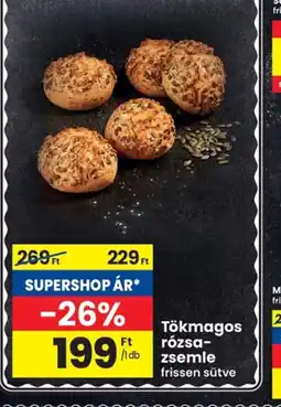 Interspar Tökmagos rzsa-zsemle ajánlat