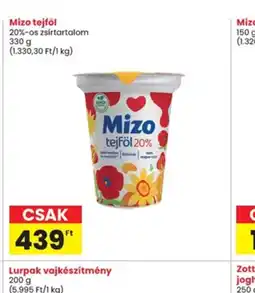 Interspar Mizo tejföl ajánlat