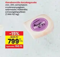 Interspar Garabonciás kecskegouda ajánlat