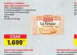 Interspar La Brique Tradition lágy sajt ajánlat