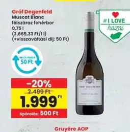 Interspar Grf Degenfeld Muscat Blanc ajánlat