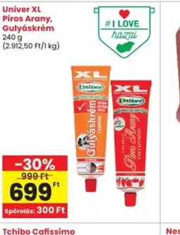 Interspar Univer XL Piros Arany, Gulyáskrém ajánlat