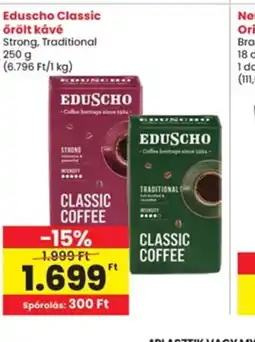Interspar Eduscho Classic őrölt kávé ajánlat